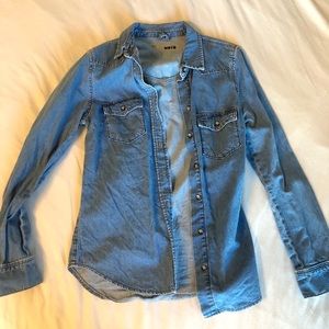 Topshop MOTO denim shirt